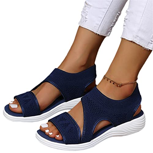 tinetill Sandalen Damen Elegant Sommerschuhe Fischmund Offene Zeh Sandaletten Frauen Freizeitschuhe Schuhe von tinetill