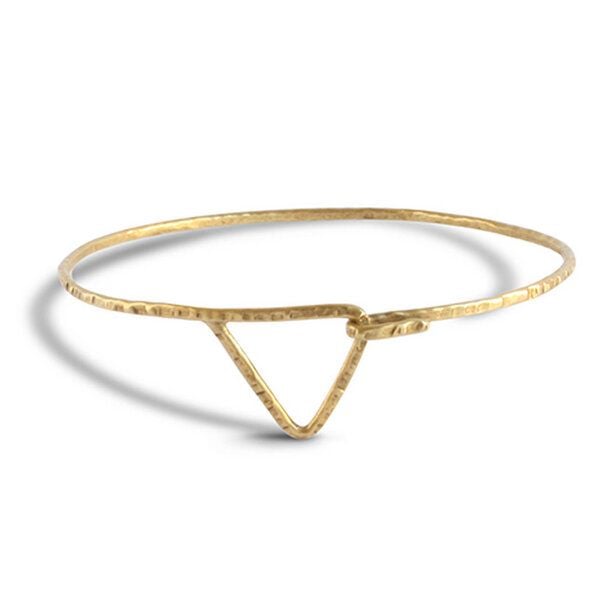 ting goods Armreif Triangle, Messing von ting goods