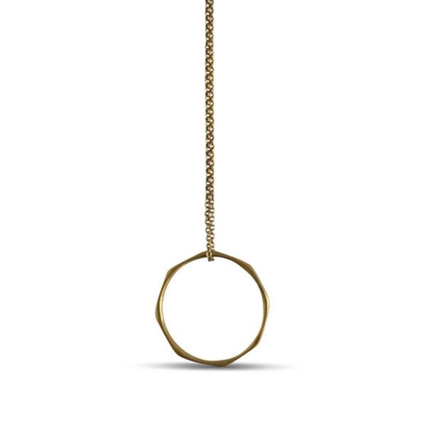 ting goods Halskette Edges, Messing von ting goods