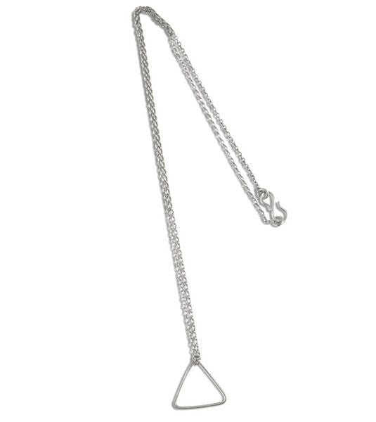 ting goods Halskette Single Shape aus Messing oder Silber von ting goods