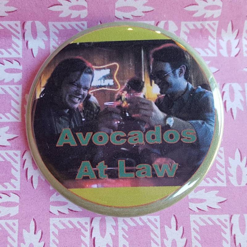 Murdock Und Nelson-Avocados Gesetz-Button von tinnedpineapple