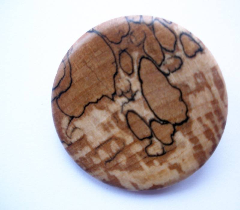 Hölzerne Brosche, Gestockte Buche von tinyminds