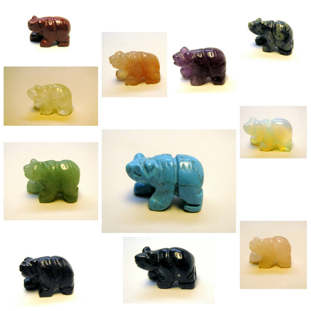 Bär Stein Figur Handgeschnitzt Edelstein Totem Geist Tier Fetisch Perle Bär Stein Figur Handgeschnitzt Edelstein Totem Geist Tier Fetisch Perle von tinyquirkz
