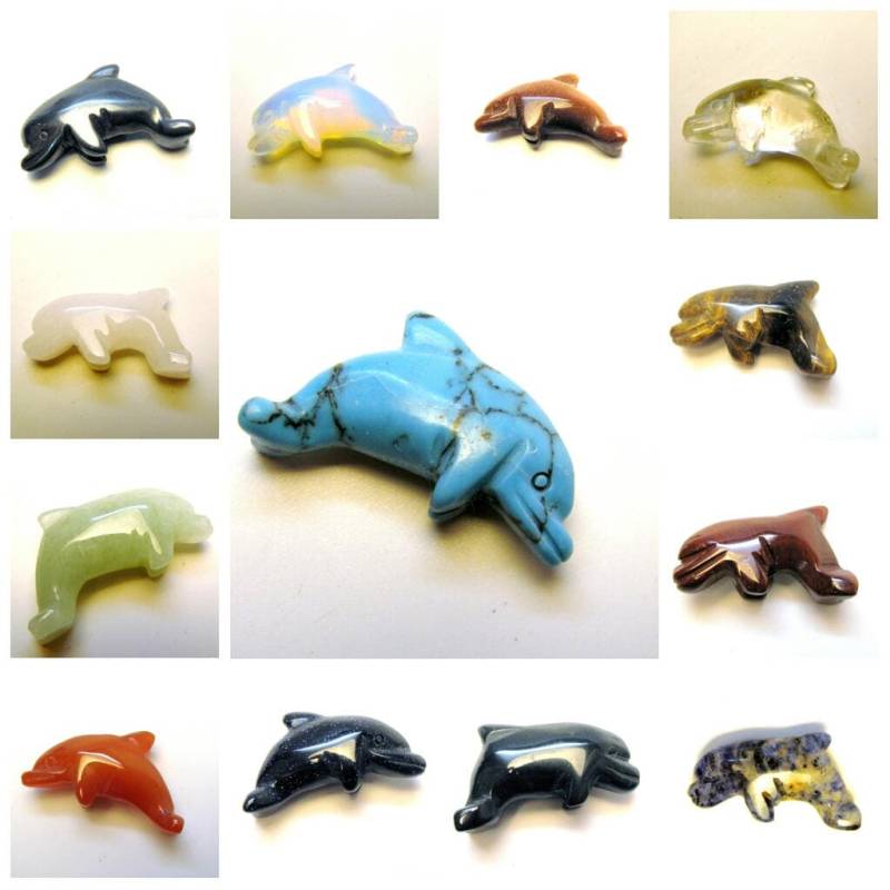 Delfin Stein Figur Handgeschnitzt Edelstein Totem Spirit Tier Fetisch Perle Delfin Stein Figur Handgeschnitzt Edelstein Totem Spirit Tier Fetisch Perle von tinyquirkz
