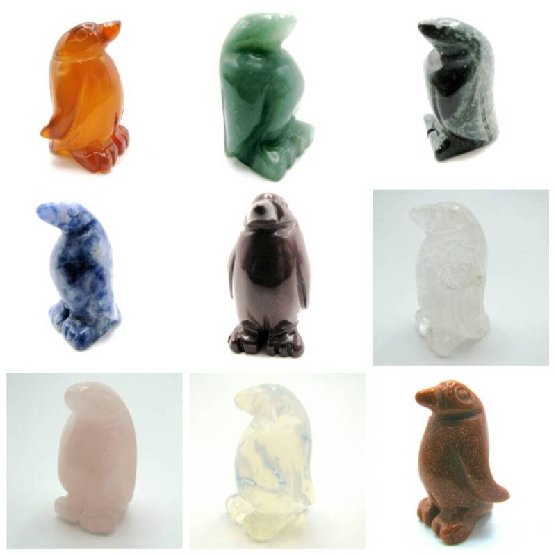 Pinguin Stein Figur Hand Geschnitzt Edelstein Totem Spirit Tier Fetisch Perle Pinguin Stein Figur Hand Geschnitzt Edelstein Totem Spirit Tier Fetisch Perle von tinyquirkz