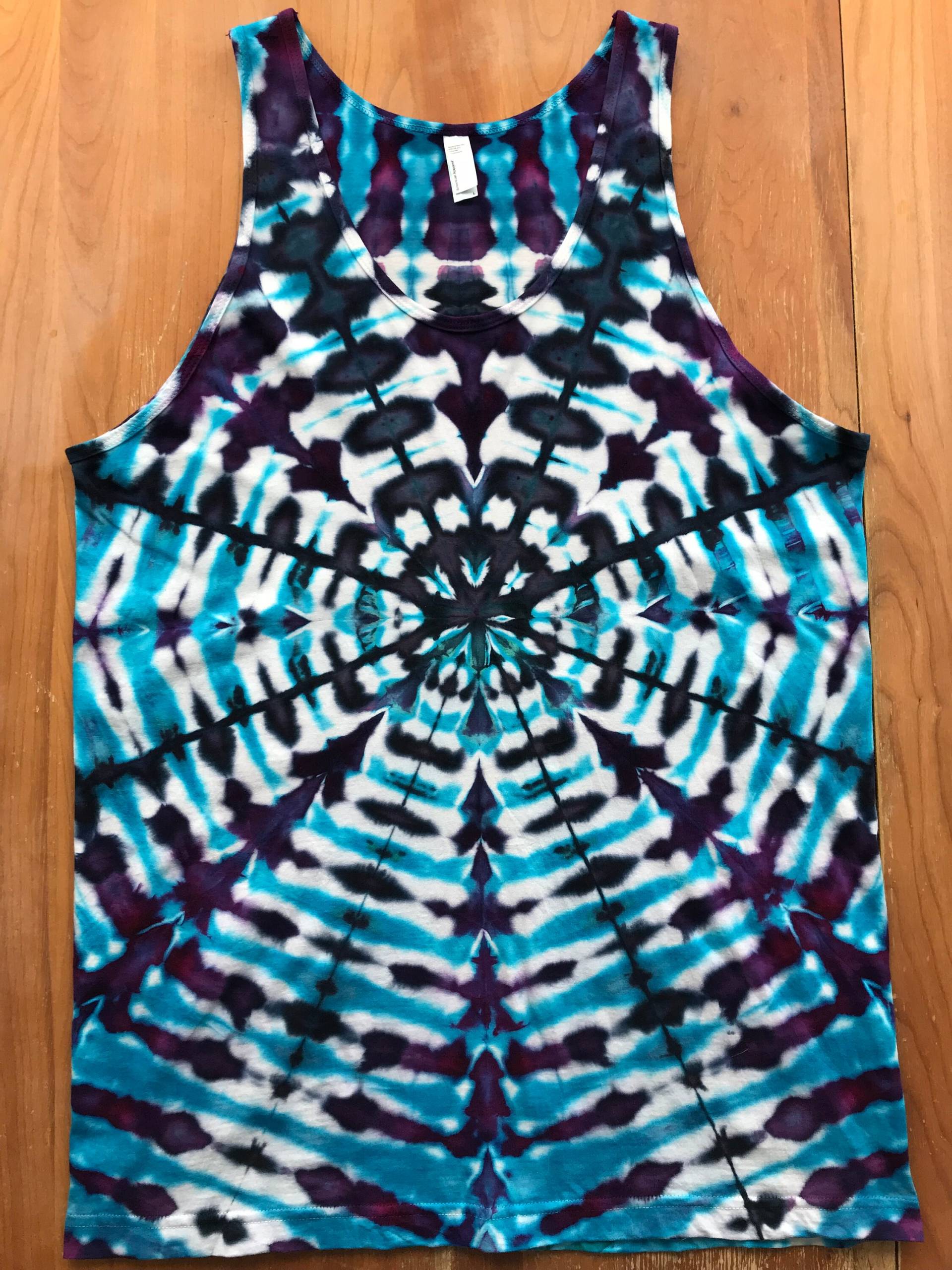 Eis-Krawatte-Farbstoff-Tank-Top Eis-Krawatte-Farbstoff-Tank-Top von tischstiedyes