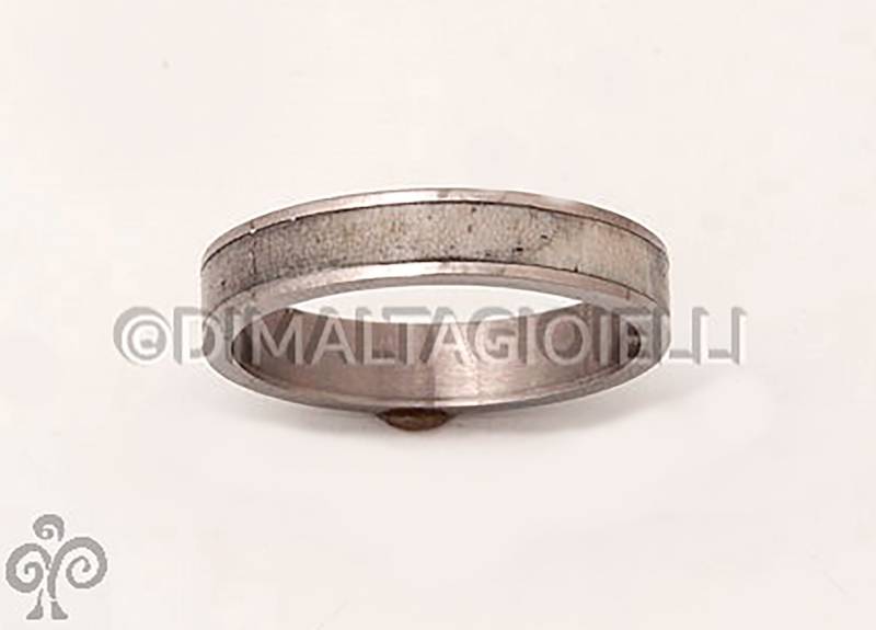 Titan Geweihring Herren Ehering, Flaches Profil von titaniumbands