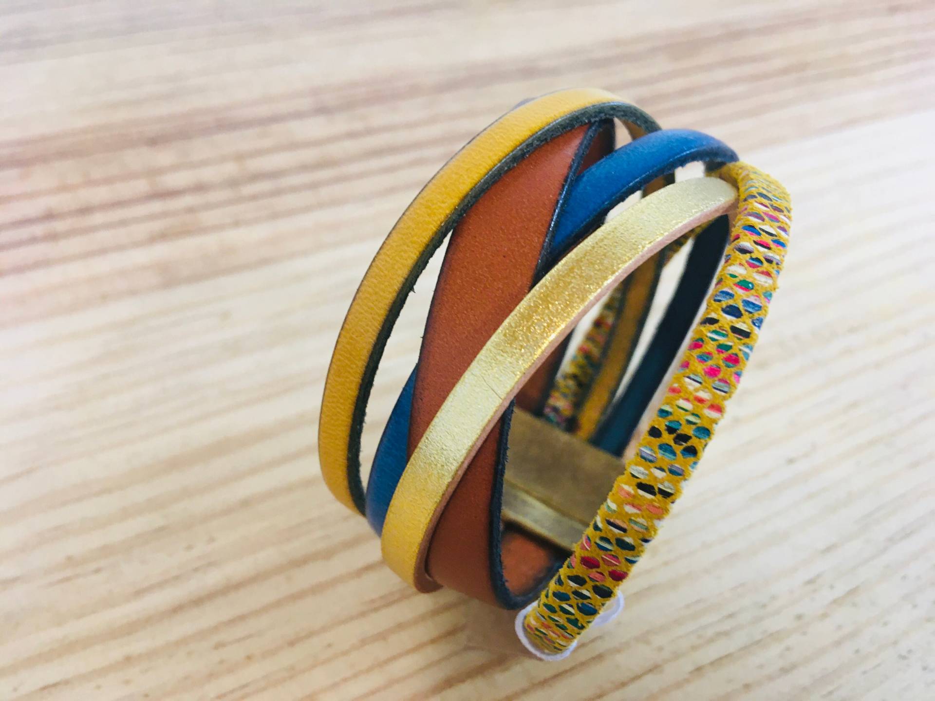 Zeitlos, Lederarmband Multi-Link Zeitlos, Lederarmband Multi-Link von titefeuille