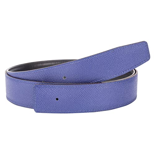 titiroa Herren/Damen Ersatzgurtband Rindsleder Echtleder Gürtel Blau Breite 32MM Länge 110CM von titiroa