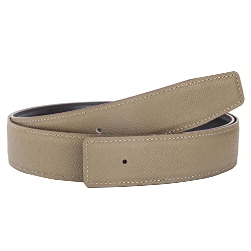 titiroa Herren/Damen Ersatzgurtband Rindsleder Echtleder Gürtel Khaki Breite 32MM Länge 110CM von titiroa