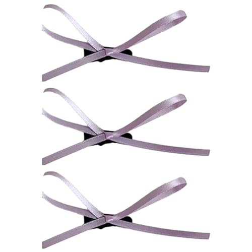 3 Stück Haarspange 2000er Balletcore Mini flache Clips Balletcore Haarnadel Elegante Haarspange für Bündel schwarze Schleife Haarnadel von tixoacke