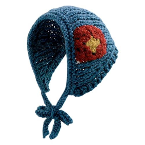 Gestrickter Blumen Haarschal Für Erwachsene Häkel Ohrenklappen Mütze Blumenmuster Haarband Für Mädchen Camping Foto Requisiten Häkel Haarband Für Frauen Handgefertigtes Häkel Haarband Mit von tixoacke