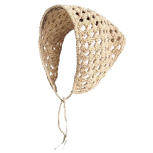 Gestricktes Stirnband Für Frauen Stretch Turban Einfarbig Gehäkelt Ethnische Krawatte Kopfwickel Stirnband Für Damen von tixoacke