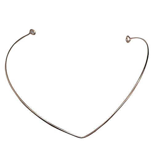 Glatte Metall-Stirnbänder, blanko, Metall-Stirnbänder, Schmuck, Basteln, Drahtrahmen, Haarband für Männer und Frauen, Haar-Accessoire, Metall-Stirnbänder für Damen von tixoacke