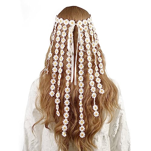 Haarband mit bunten Quasten, ethnischer Haarreif, Halloween, Hochzeit, Party, Braut, Haarschmuck, Bohemian-Kopfschmuck, Cosplay, böhmischer Kopfschmuck für Frauen von tixoacke