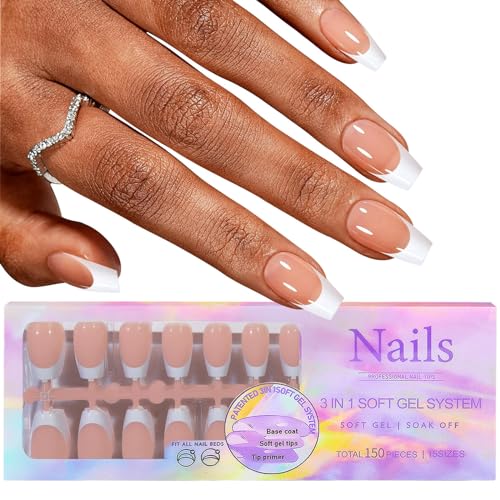 Langlebige Französische Maniküre Falsche Nägel Natürliche Nail Art Spitze Dekor Werkzeuge Für Frauen Und Mädchen Nail Art Zubehör von tixoacke