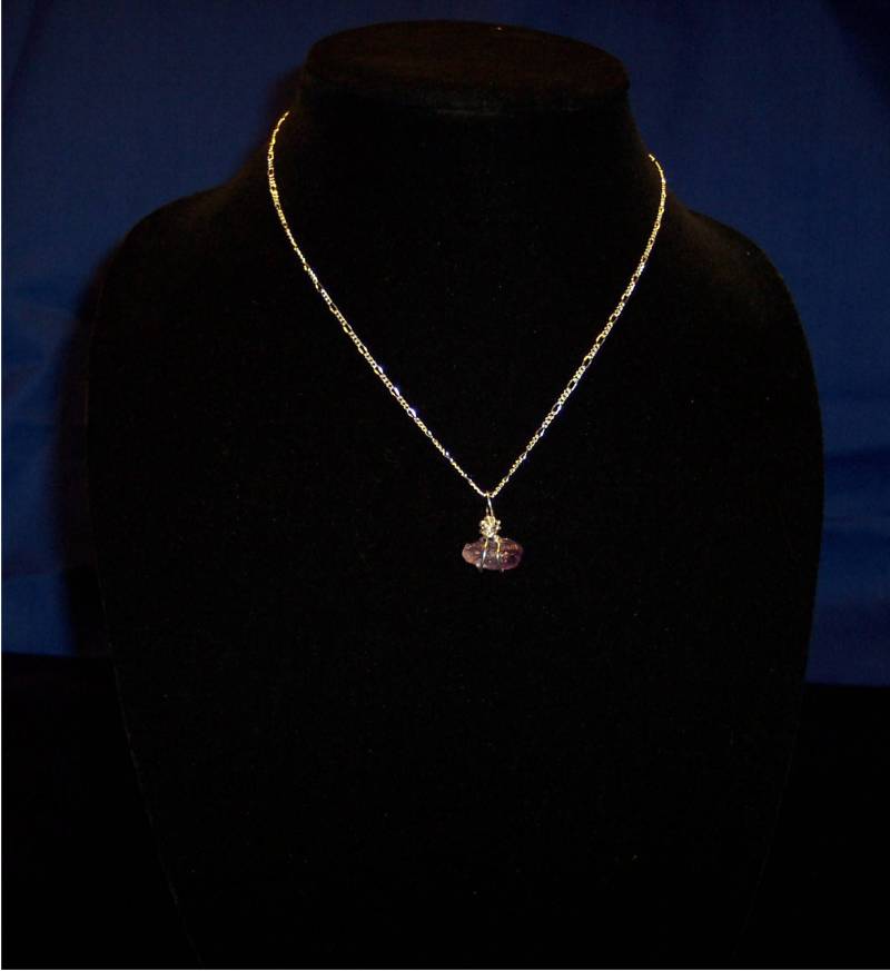 Maine Amethyst in Sterling Silber - Anhänger von tnmjewelrydesigns