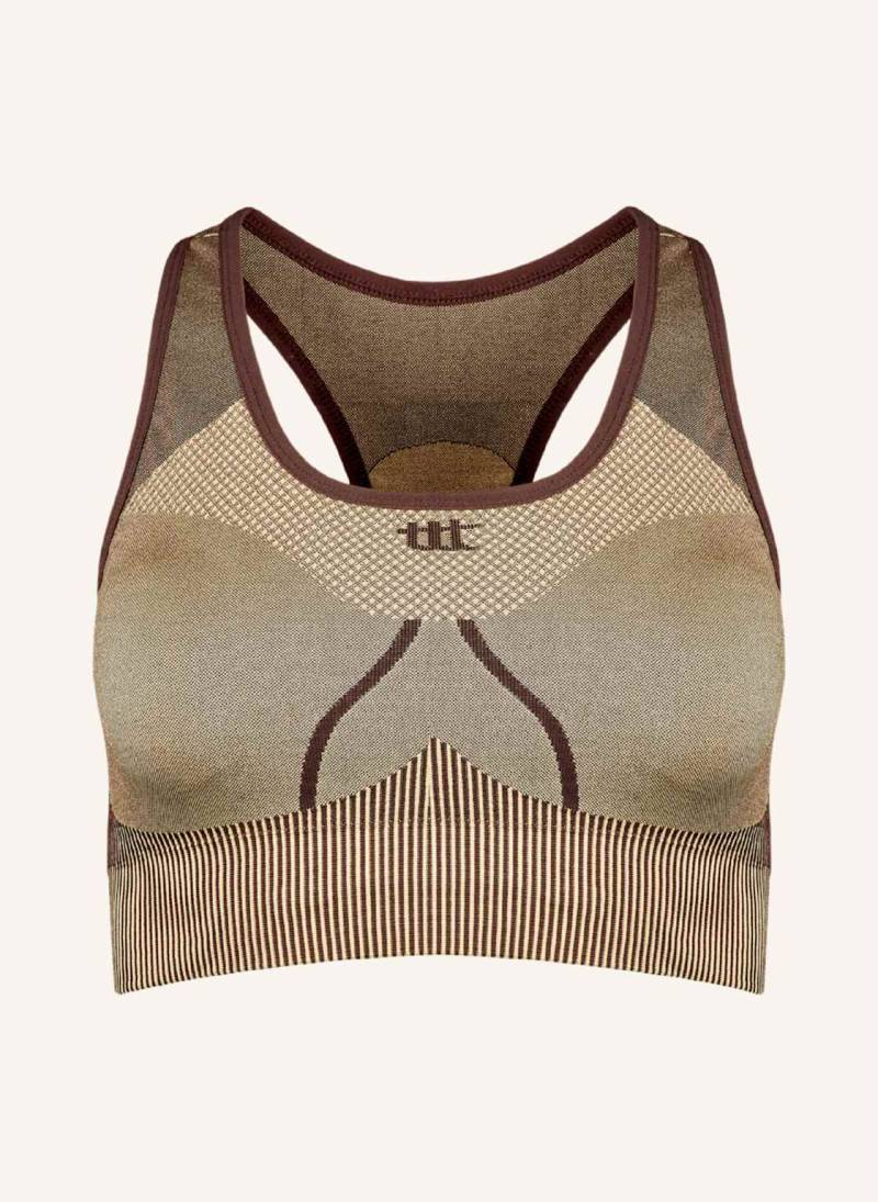 To The Top Sports Bra Seamless braun von to the top