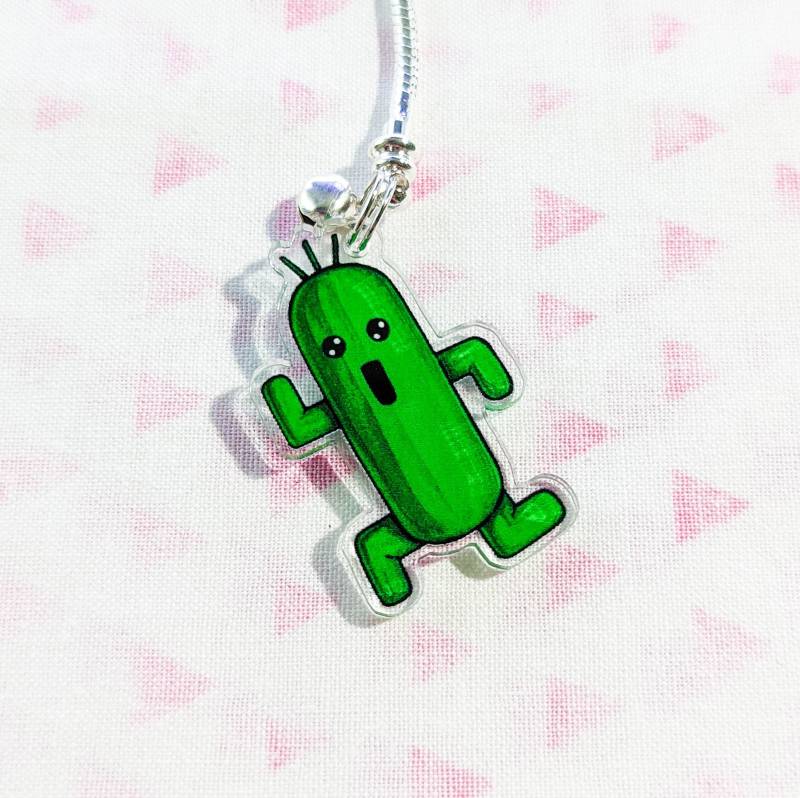 Final Fantasy Grüner Kaktus Anhänger Final Fantasy Grüner Kaktus Anhänger von tokidokidokidoki