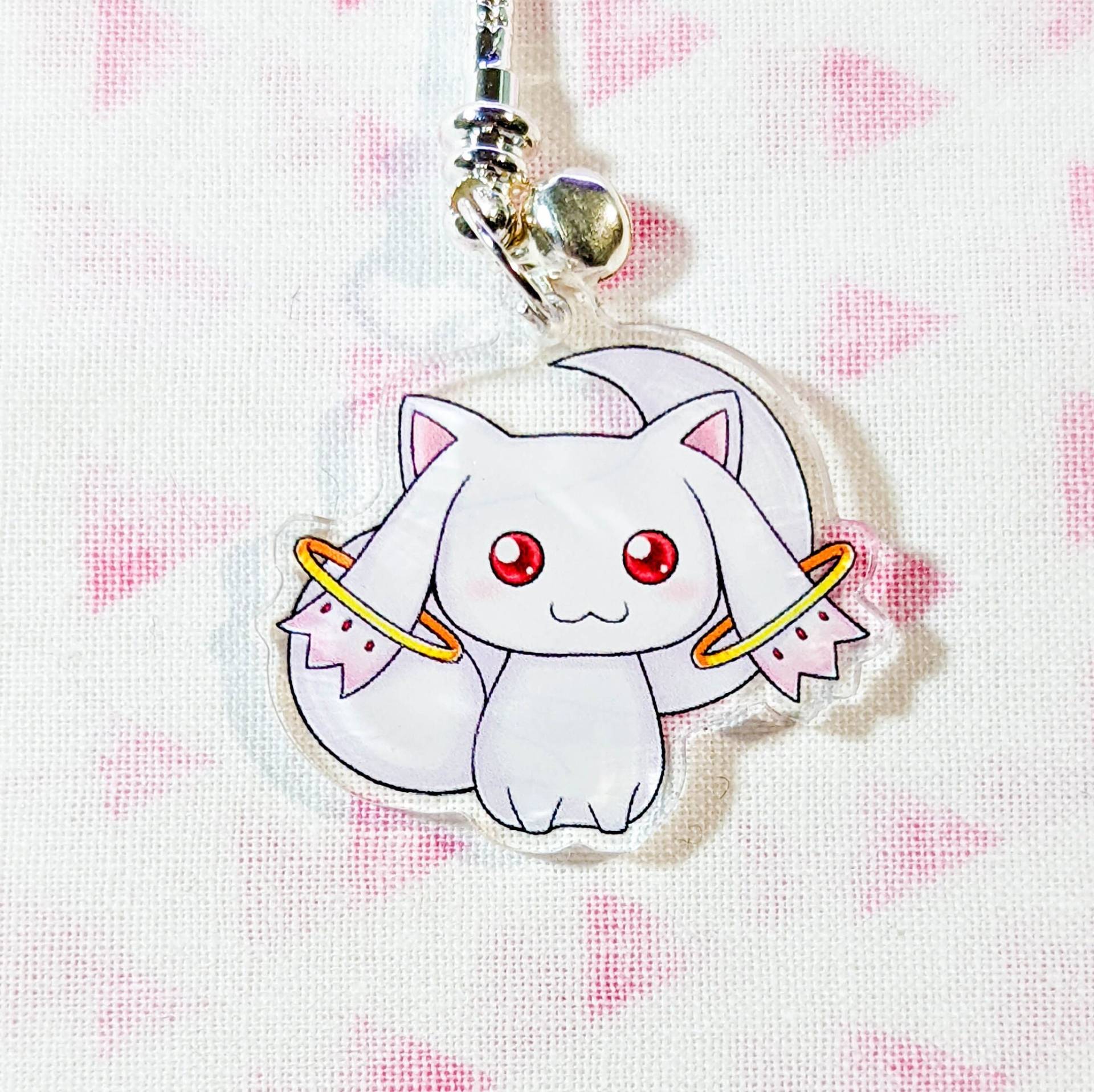 Puella Magi Madoka Magica Kyubey Anhänger Puella Magi Madoka Magica Kyubey Anhänger von tokidokidokidoki