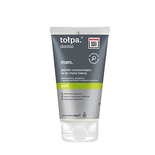 TOPPE Tiefenreinigendes Gesichtsreiniger dermo men pure. 150ml TOPPE Tiefenreinigendes Gesichtsreiniger dermo men pure. 150ml von tołpa