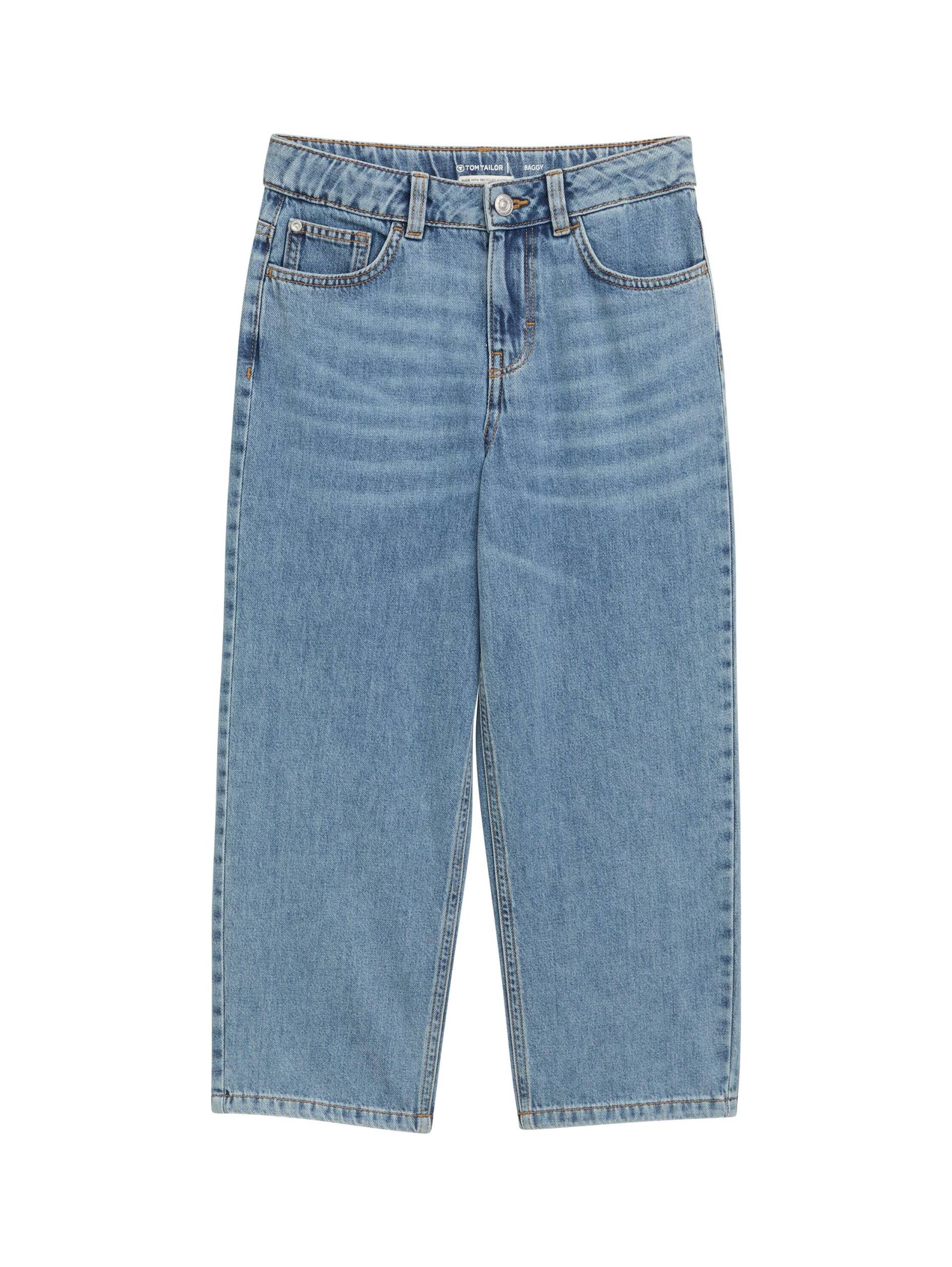 tom tailor kids - Baggy Jeans light stone blue denim - Gr. - 164 von tom tailor kids