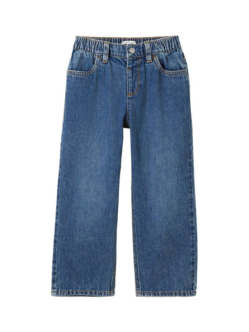 tom tailor kids - Baggy Jeans mit recycelter Baumwolle used mid stone blue denim - Gr. - 110 von tom tailor kids