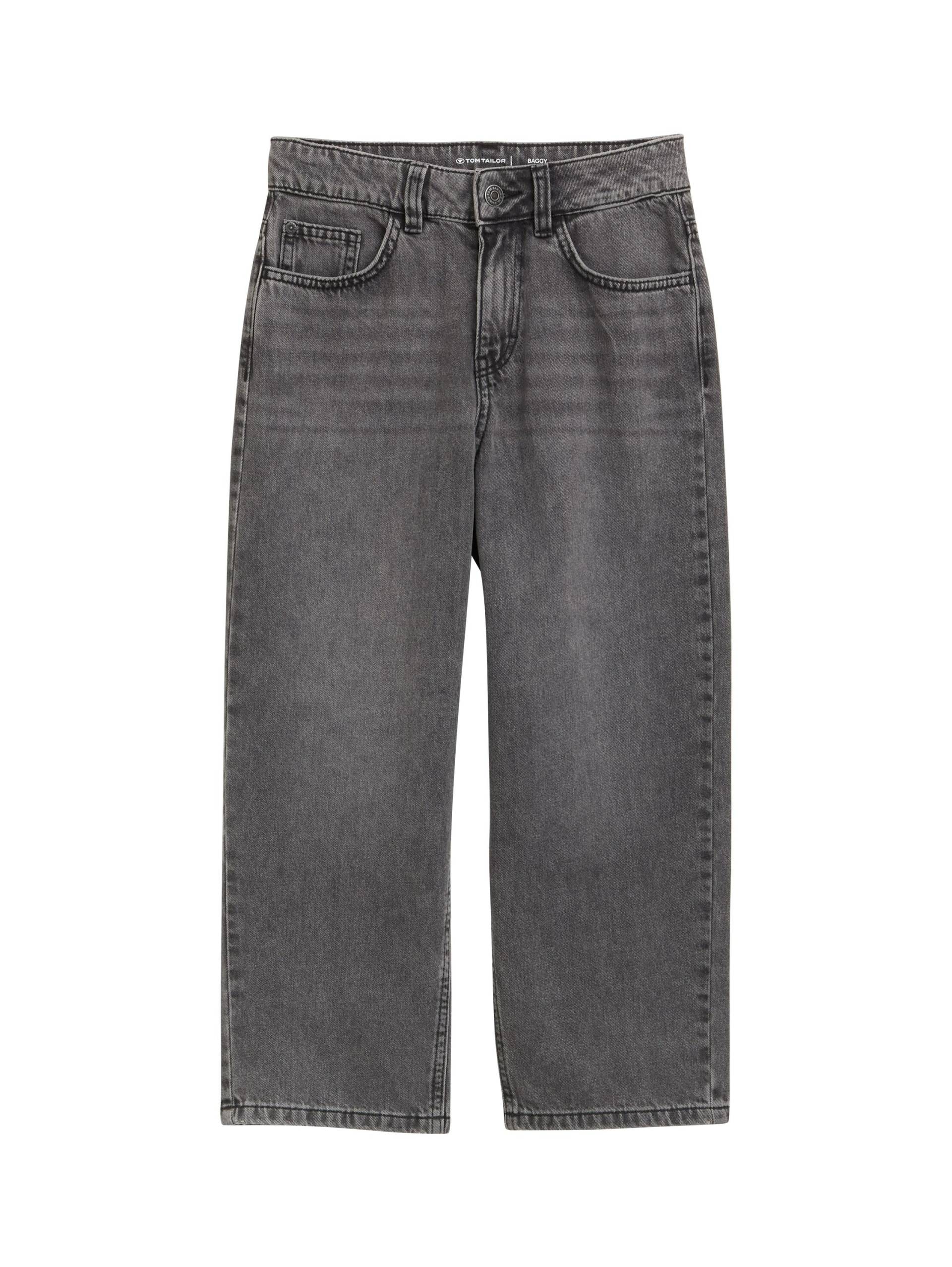 tom tailor kids - Baggy Jeans used mid stone grey denim - Gr. - 152 von tom tailor kids