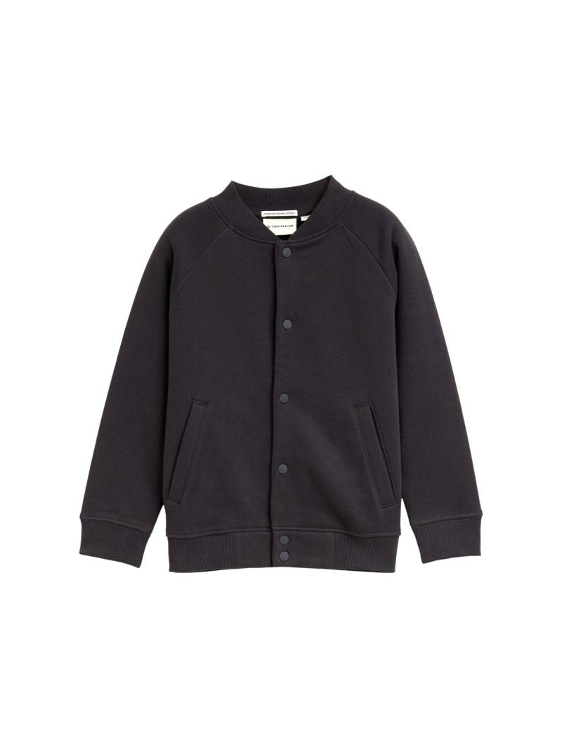 tom tailor kids - College Sweatjacke coal grey von tom tailor kids