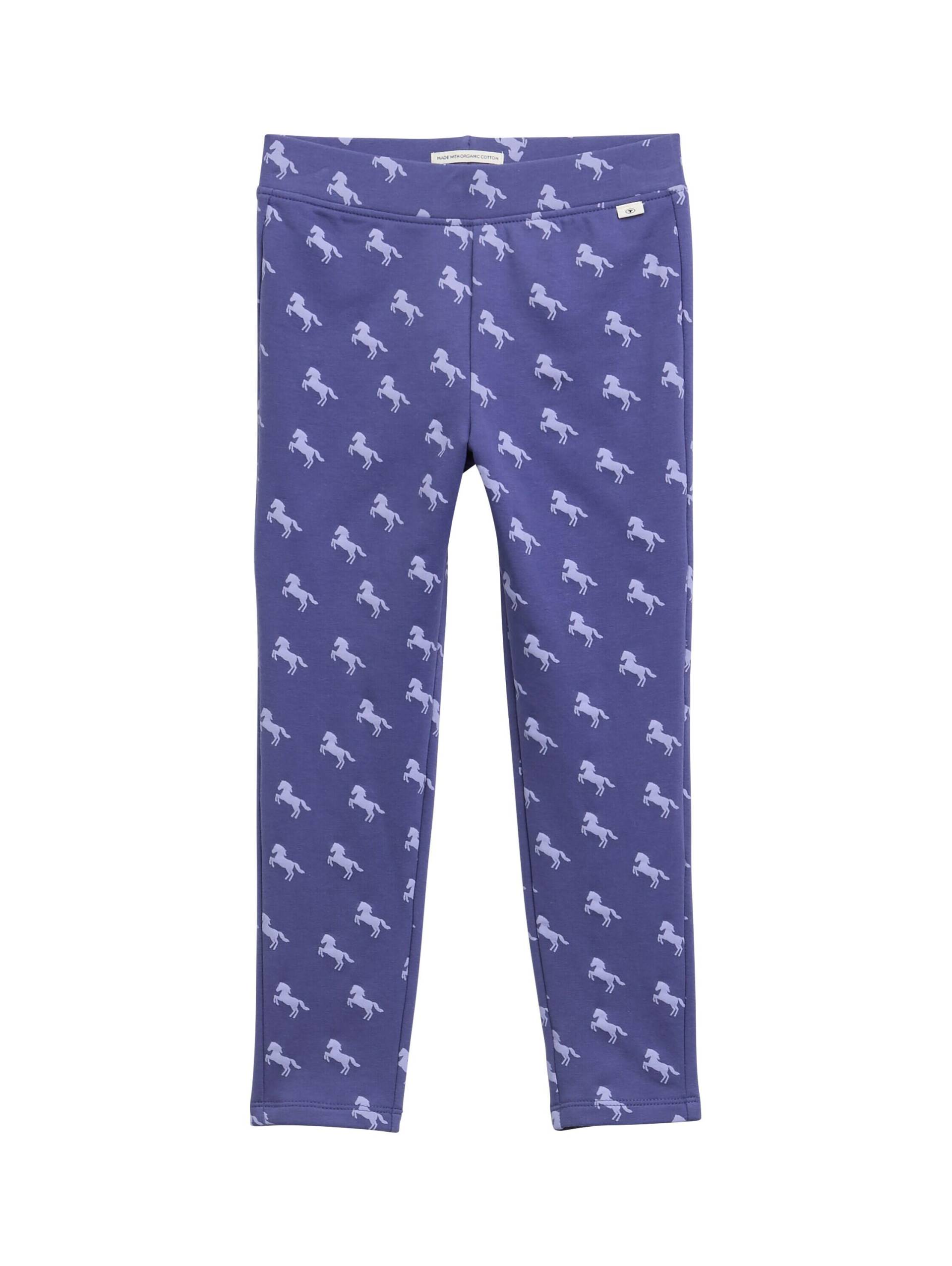 tom tailor kids - Leggings mit Allover-Print dark blue horse print von tom tailor kids