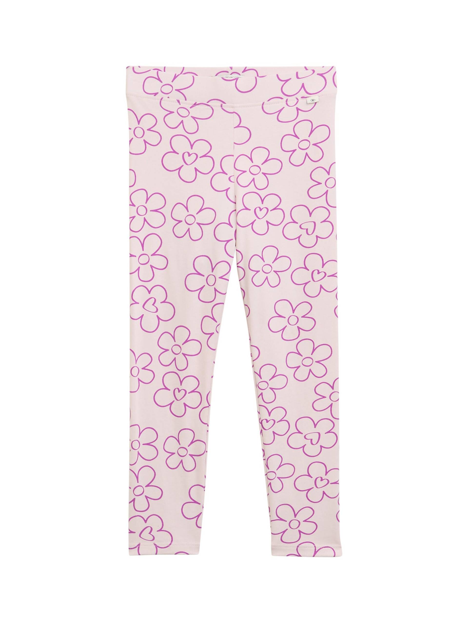 tom tailor kids - Leggings mit Blumenmuster mauve flower print von tom tailor kids