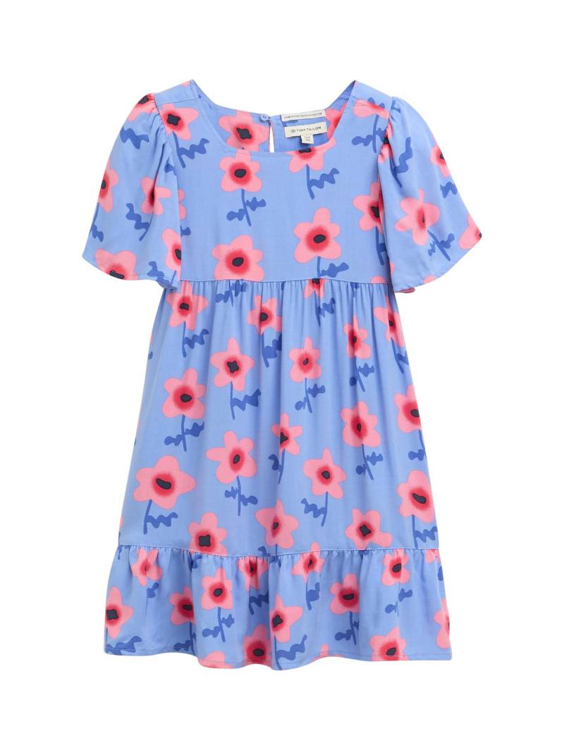 tom tailor kids - Mini-Kleid mit Blumenmuster big blue flower print von tom tailor kids