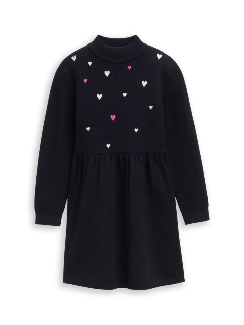 tom tailor kids - Mini-Strickkleid mit Stickerei sky captain blue von tom tailor kids