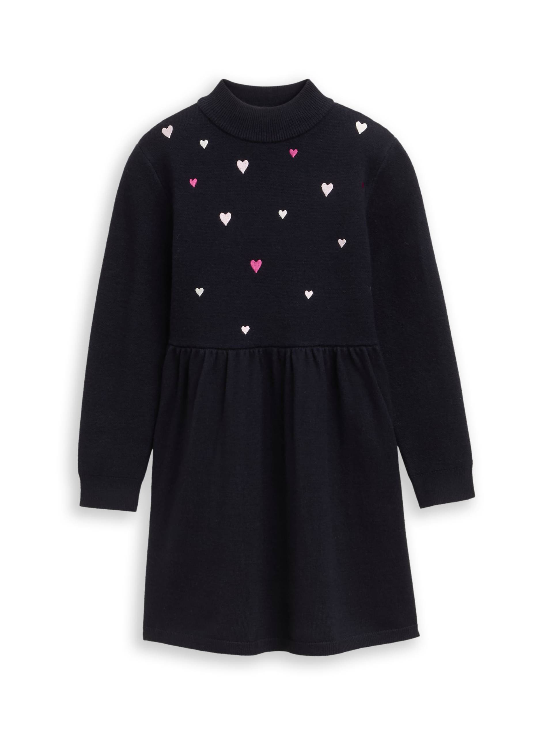 tom tailor kids - Mini-Strickkleid mit Stickerei sky captain blue von tom tailor kids