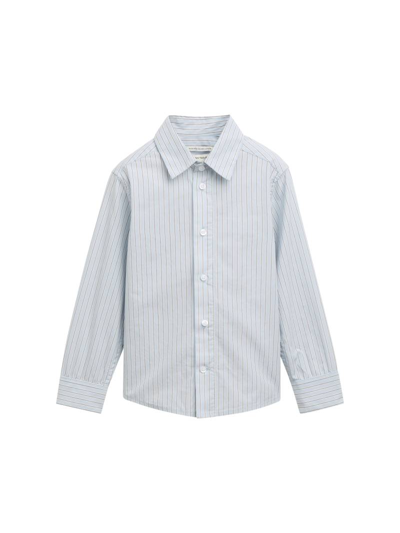 tom tailor kids - Regular Fit Hemd mit Streifenmuster light blue white stripe von tom tailor kids
