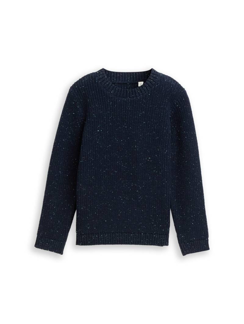tom tailor kids - Strickpullover aus Noppengarn sky captain blue von tom tailor kids