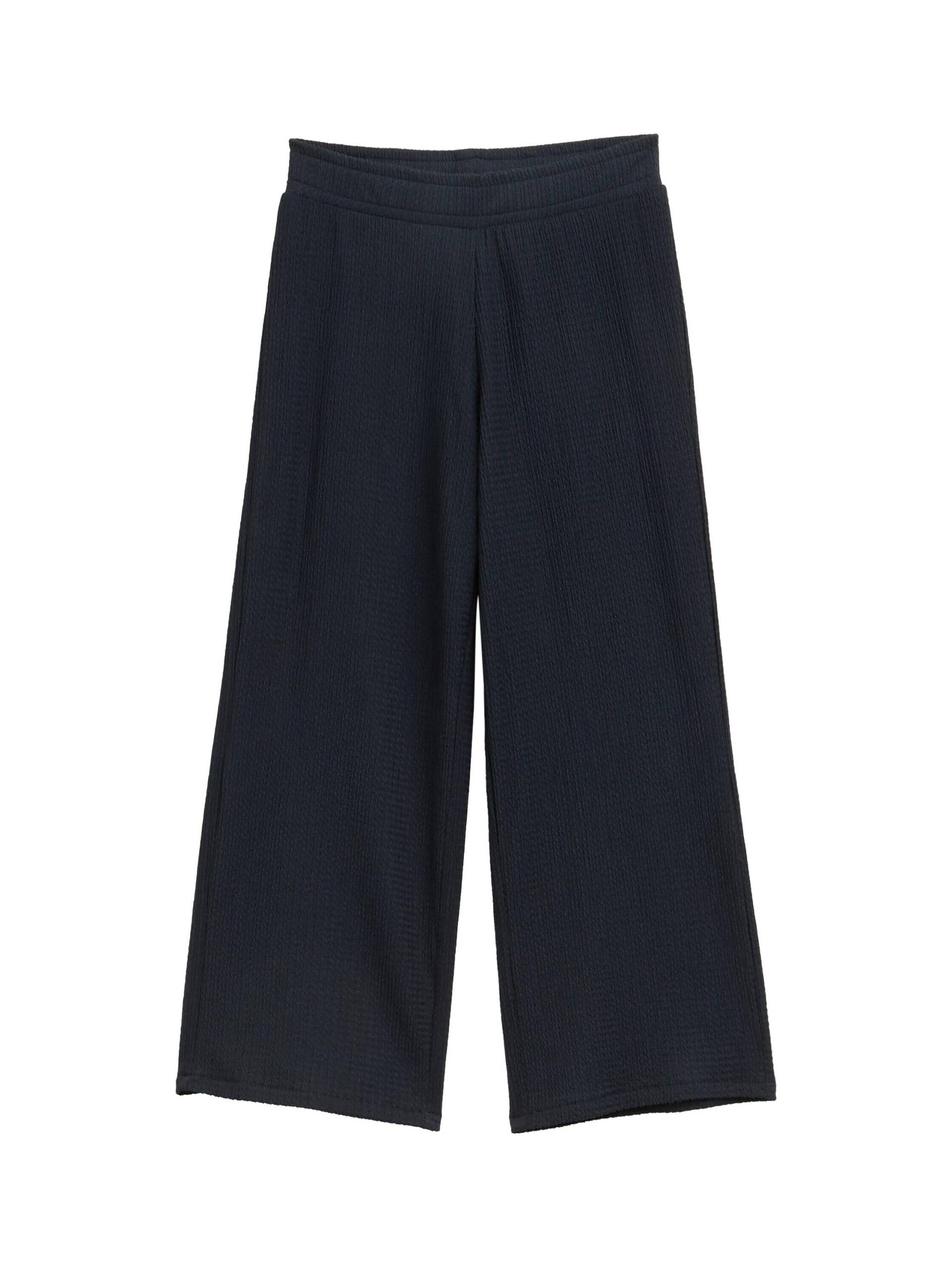 tom tailor kids - Strukturierte Wide Leg Hose sky captain blue von tom tailor kids