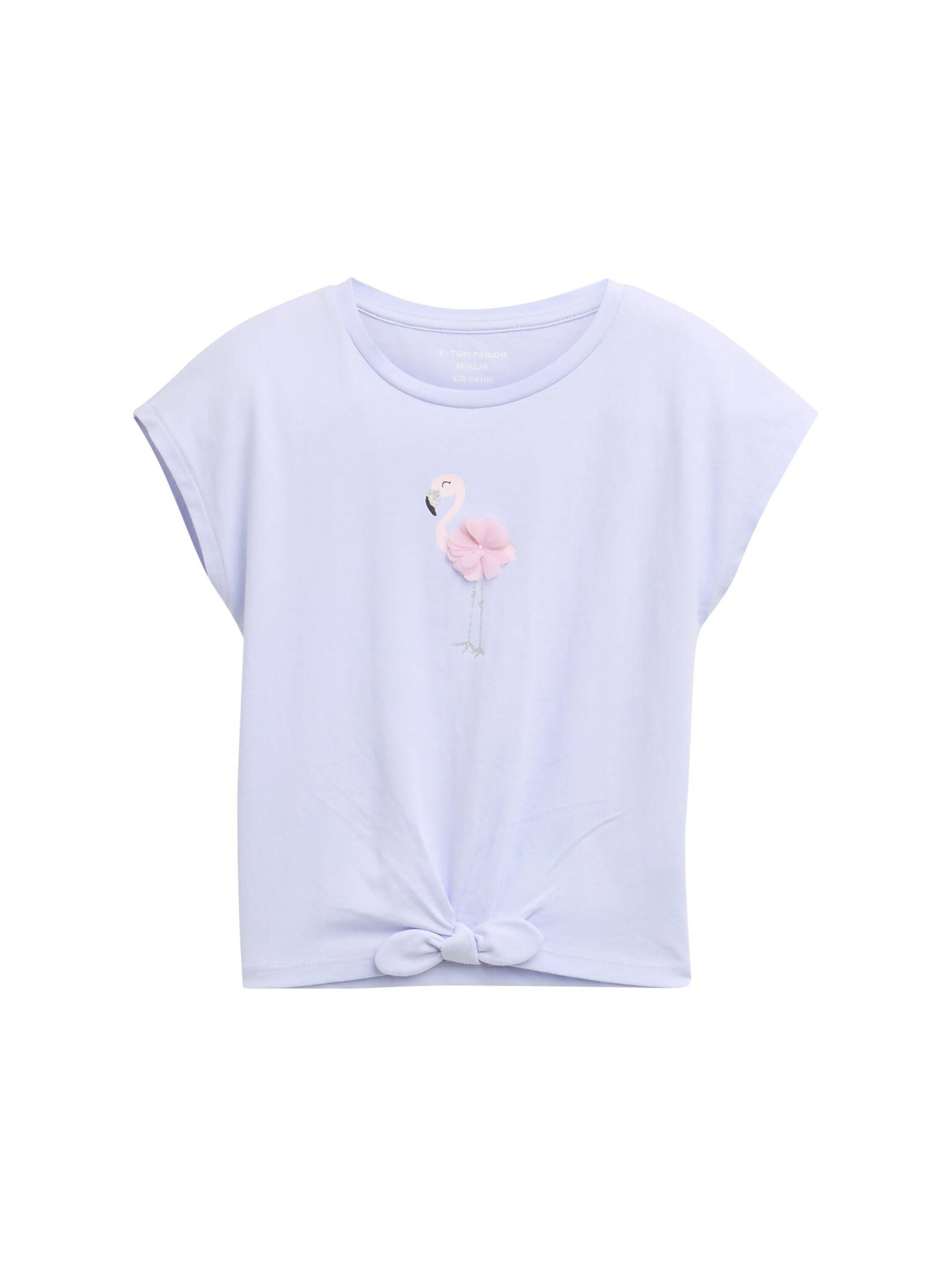 tom tailor kids - T-Shirt mit Knoten-Detail happy lilac von tom tailor kids