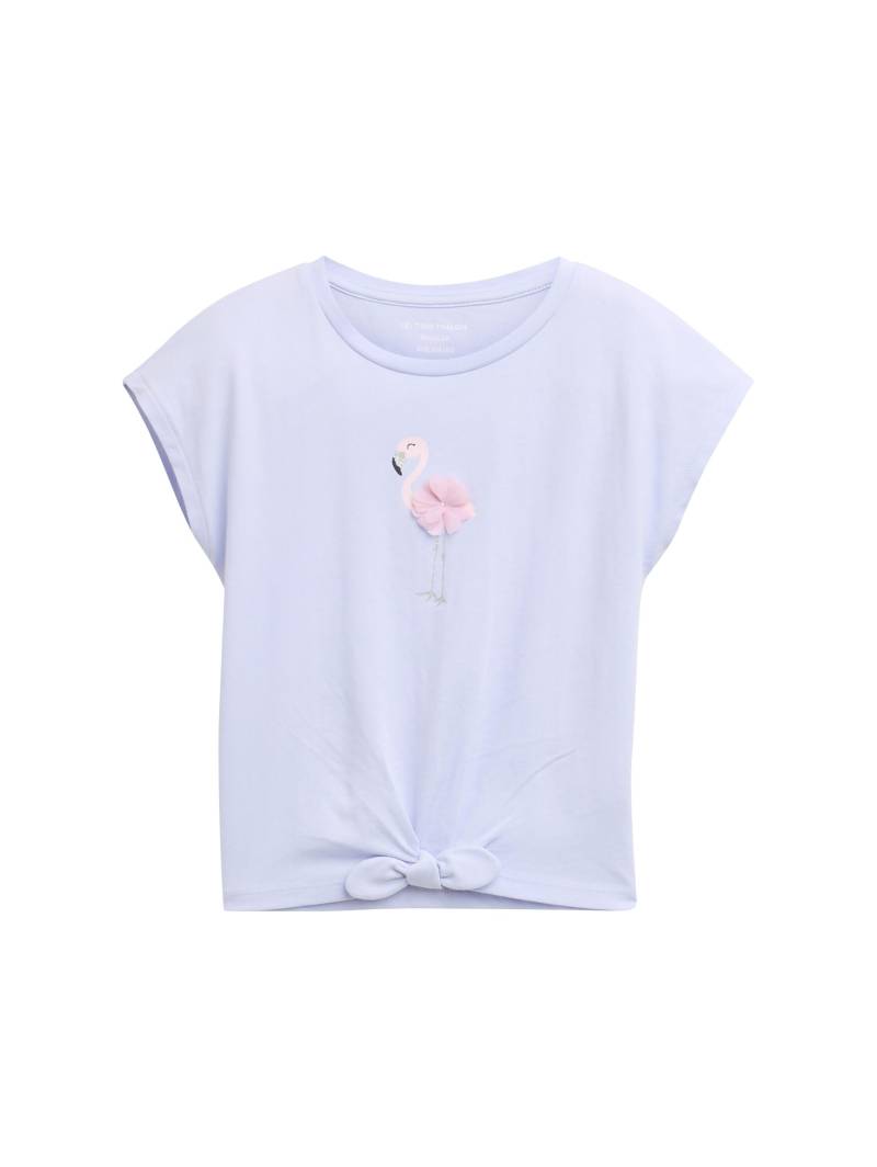 tom tailor kids - T-Shirt mit Knoten-Detail happy lilac von tom tailor kids