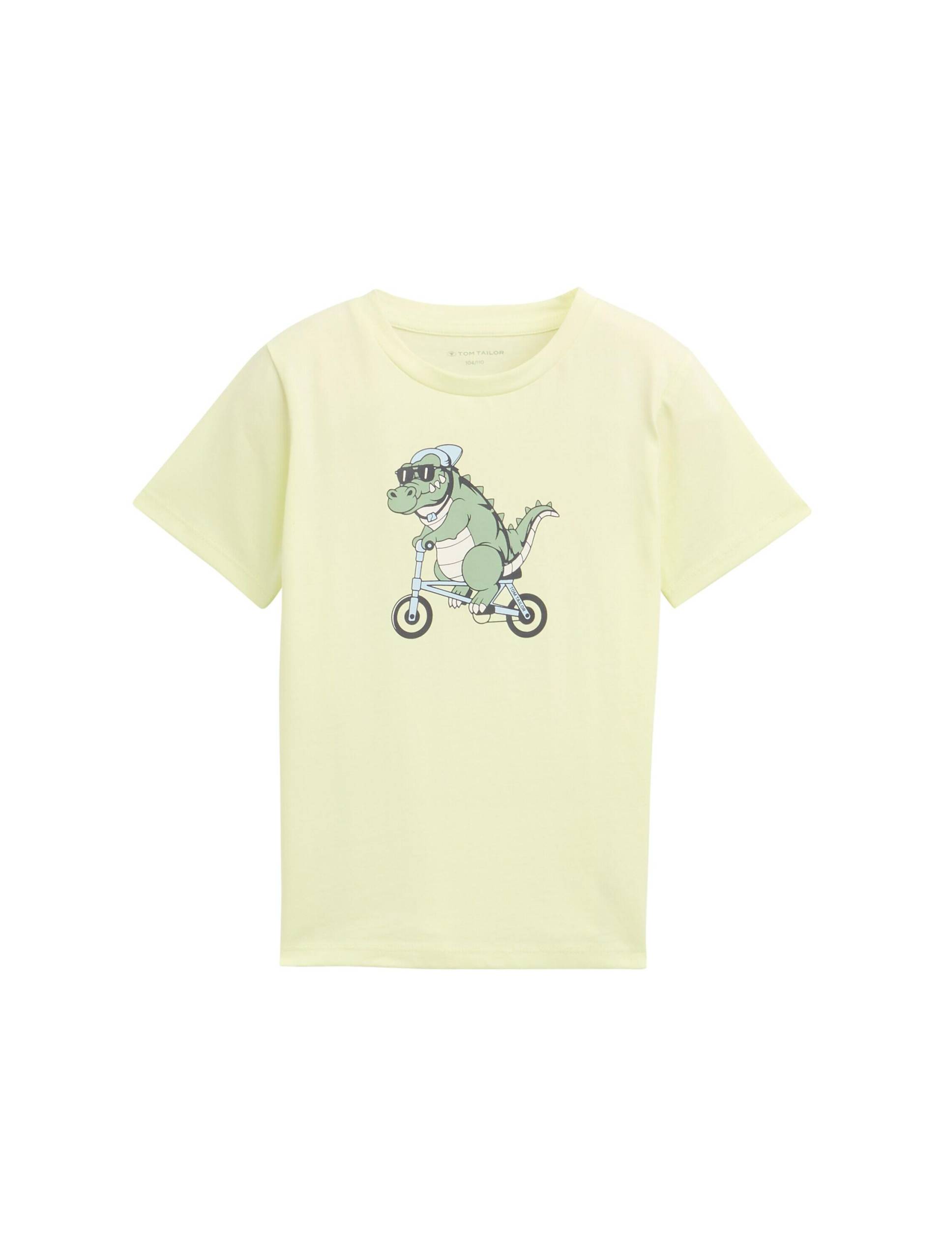 tom tailor kids - T-Shirt mit Print lime cream green von tom tailor kids