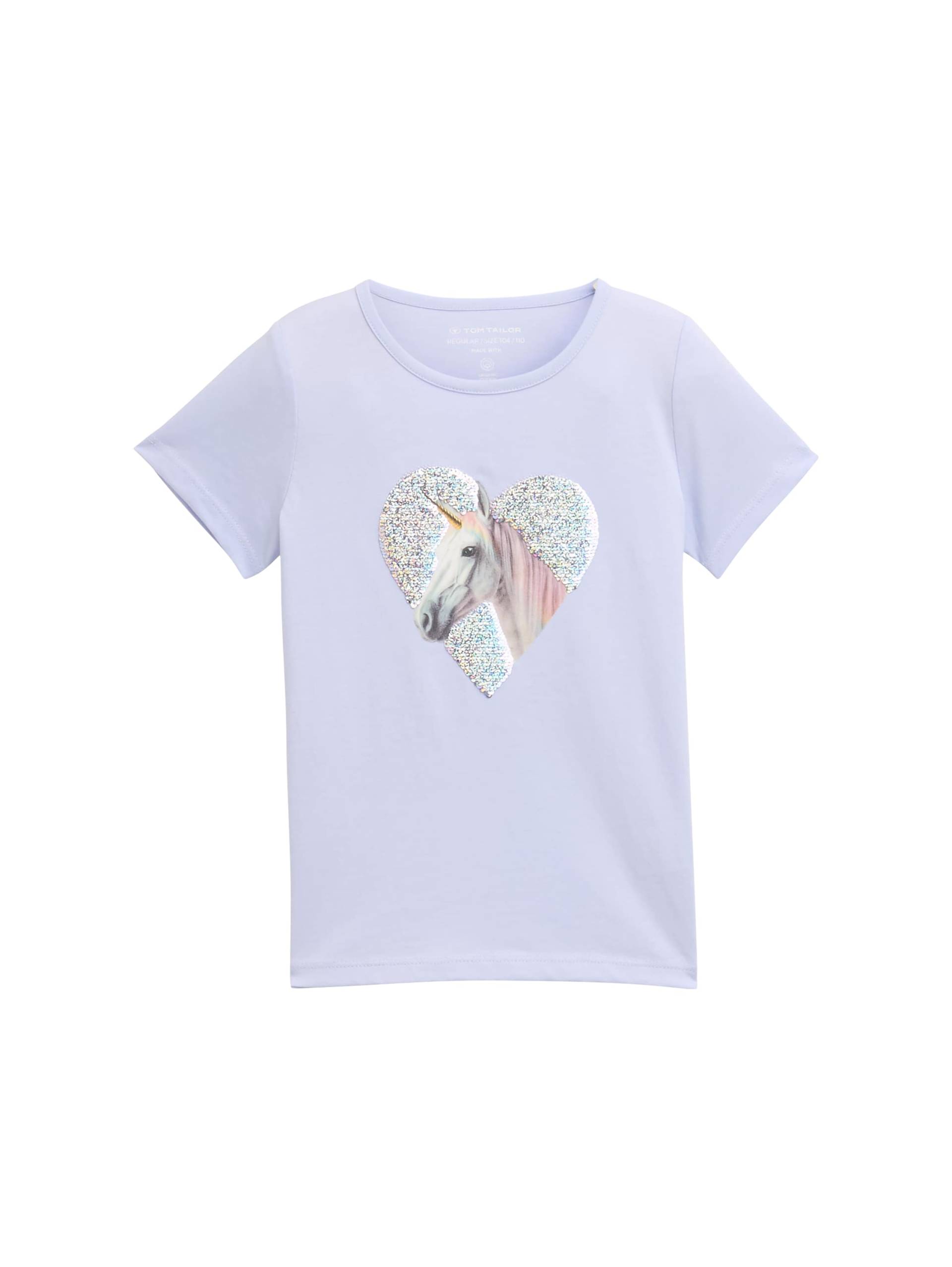 tom tailor kids - T-Shirt mit Wendepailletten happy lilac von tom tailor kids