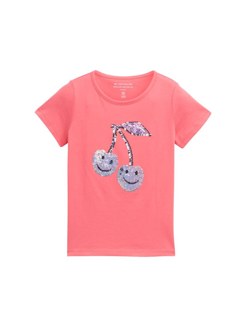tom tailor kids - T-Shirt mit Wendepailletten pink dream von tom tailor kids