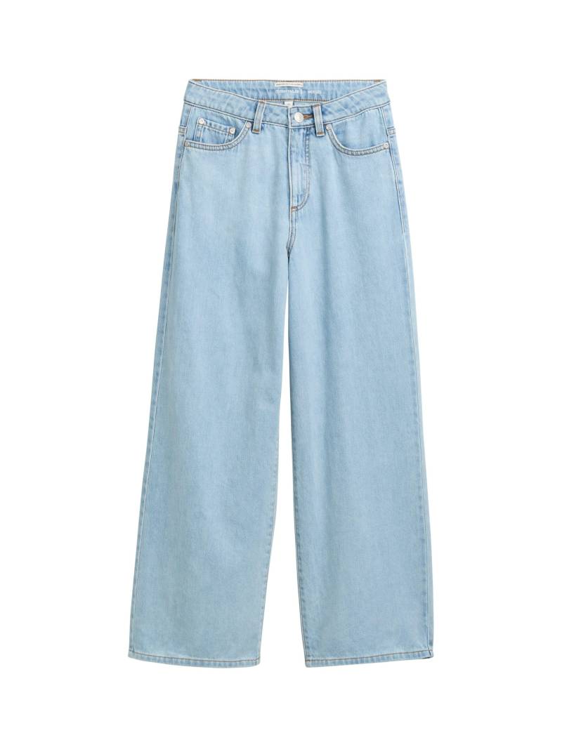 tom tailor kids - Wide Leg Jeans clean bleached blue denim - Gr. - 134 von tom tailor kids