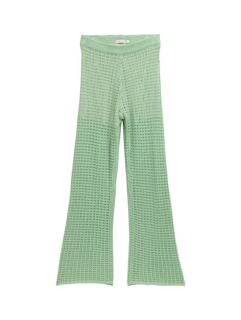 tom tailor kids - Wide Leg Strickhose light garden green - Gr. - 152 von tom tailor kids