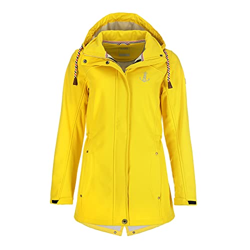tomBrook Damen Softshell-Mantel Leuchtturm - Softshelljacke Regenjacke in Gelb Größe 36/38 tomBrook Damen Softshell-Mantel Leuchtturm - Softshelljacke Regenjacke in Gelb Größe 36/38 von tomBrook