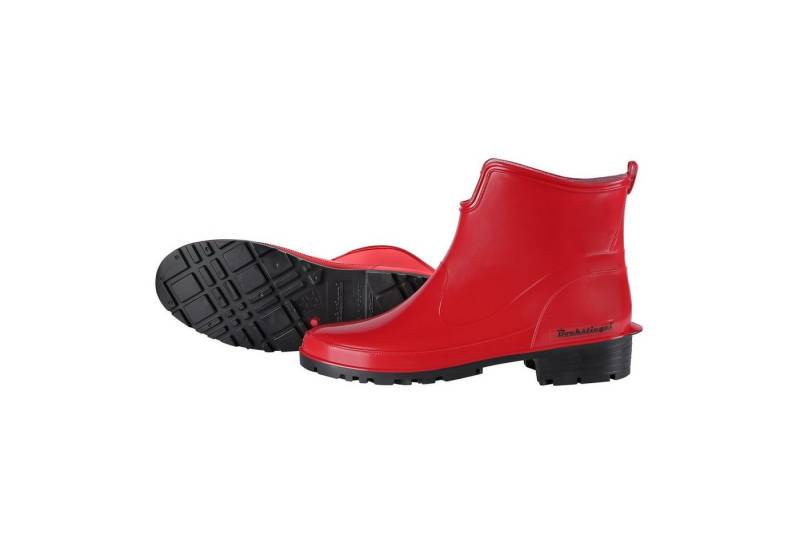 tomBrook Gummistiefelette Damen Regenstiefel Zum Abendkleid - Gummistiefel halbhoch wasserdicht von tomBrook