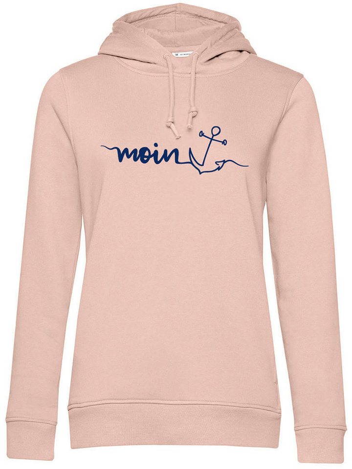 tomBrook Kapuzenpullover Damen Hoodie Moin-Anker-Print - Weicher Pullover mit Eingrifftaschen von tomBrook