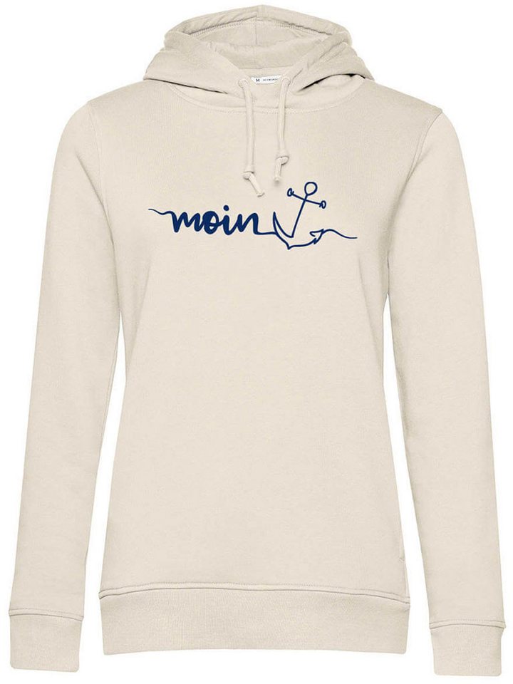 tomBrook Kapuzenpullover Damen Hoodie Moin-Anker-Print - Weicher Pullover mit Eingrifftaschen von tomBrook