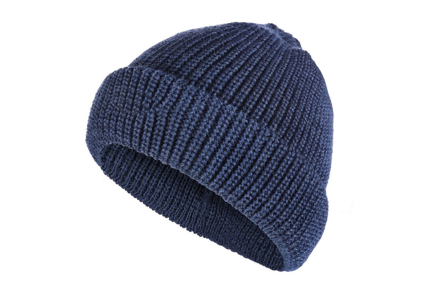 tomBrook Strickmütze Unisex Costeau Schippermütze Wollmütze Rollmütze aus 100% Schurwolle von tomBrook