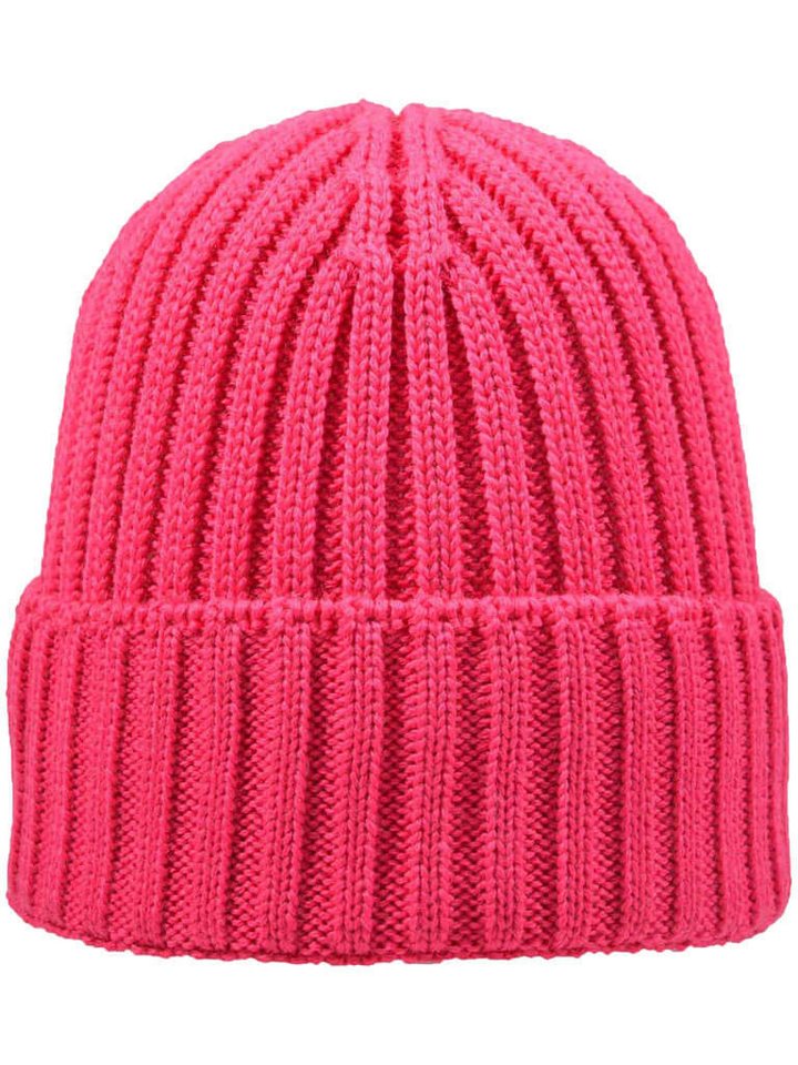 tomBrook Strickmütze Unisex Wollmütze mit Umschlag aus 100% Schurwolle - Wintermütze Strick von tomBrook